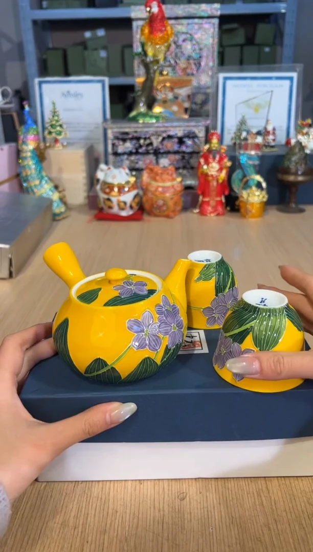 【闪购商品】杯193虹月窑一壶两杯