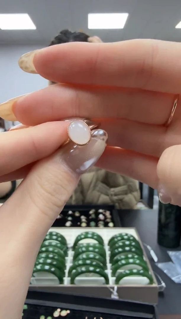 未镶嵌戒指和田玉多样性发其一zj、