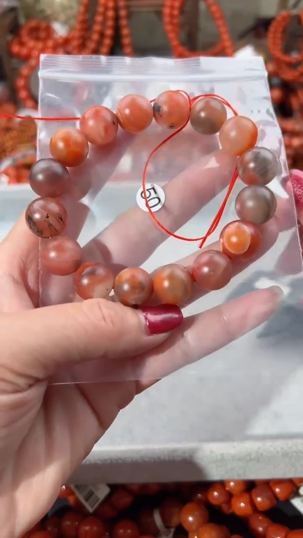 【闪购商品】南红玛瑙手串未镶嵌13