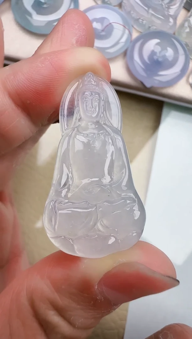 翡翠未镶嵌颈饰缅甸翡翠a货