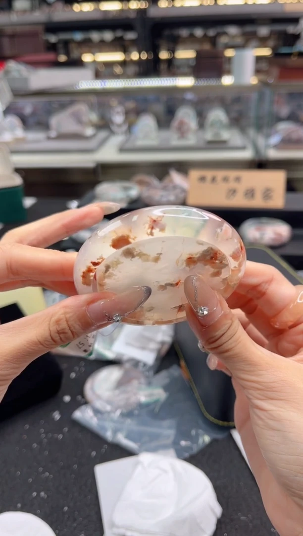 石英质玉手镯未镶嵌六*六圈口（赠品镯心）