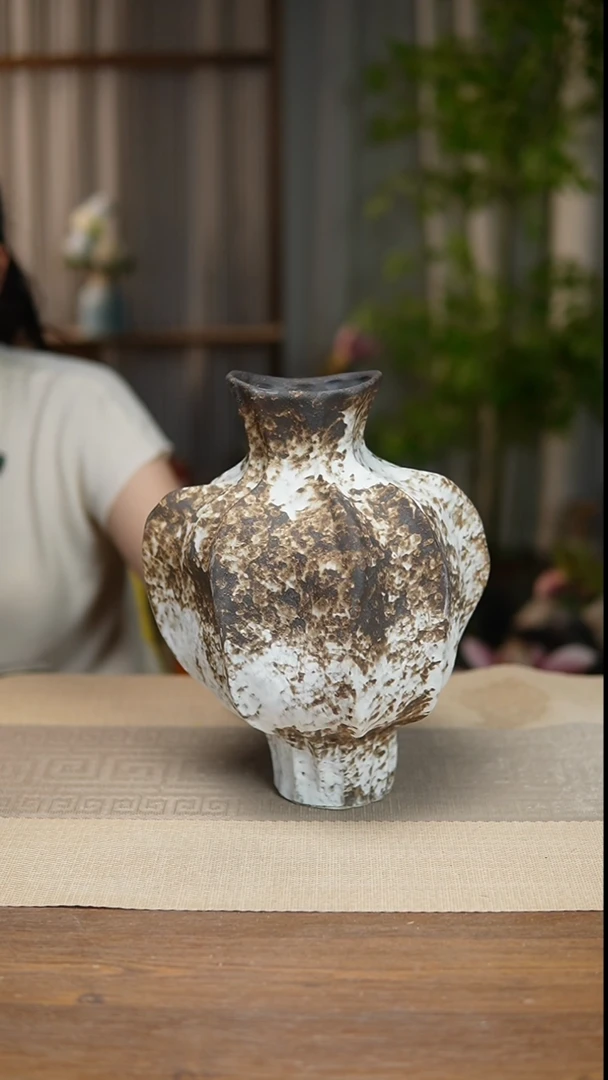 异形花器诧寂黑胖南瓜