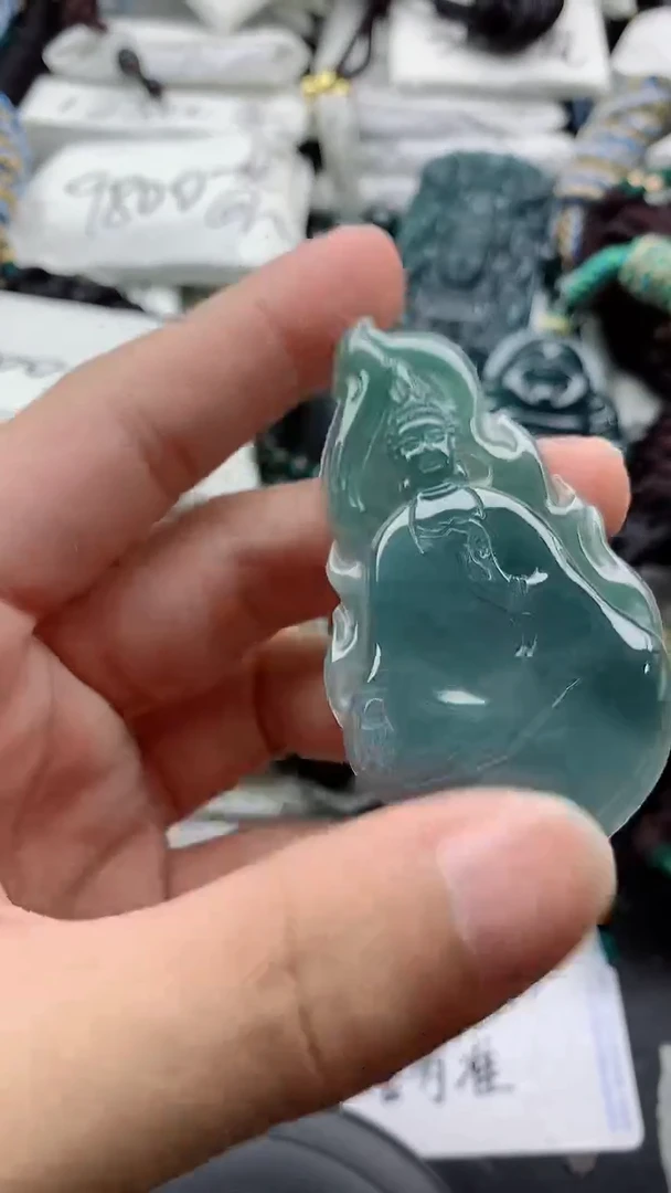 翡翠未镶嵌颈饰888