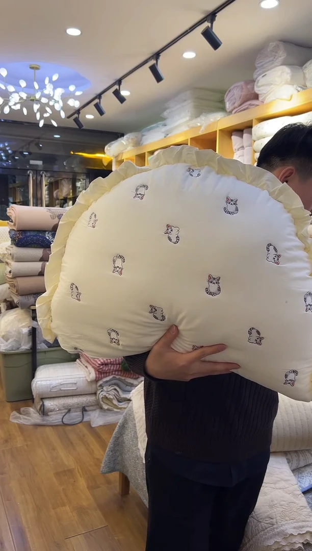 棉饺子枕  小猫   69