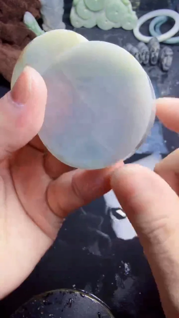 未镶嵌挂件翡翠天然翡翠067