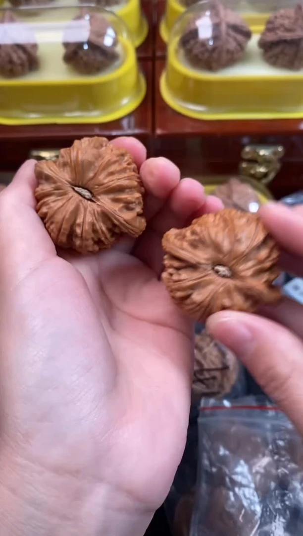 把件文玩核桃白狮子42尺s587