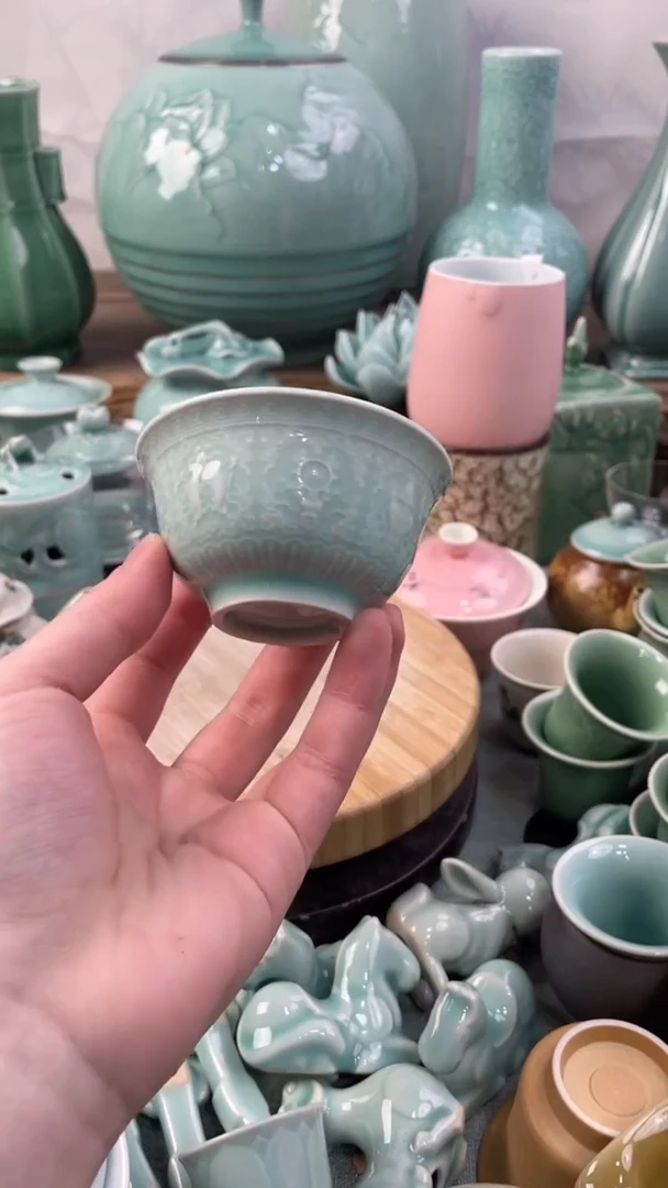 【闪购商品】特价福利 微瑕 慧仙青瓷