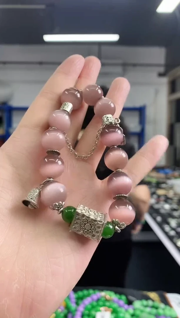 手串未镶嵌水晶 多样性发其一颜色微差