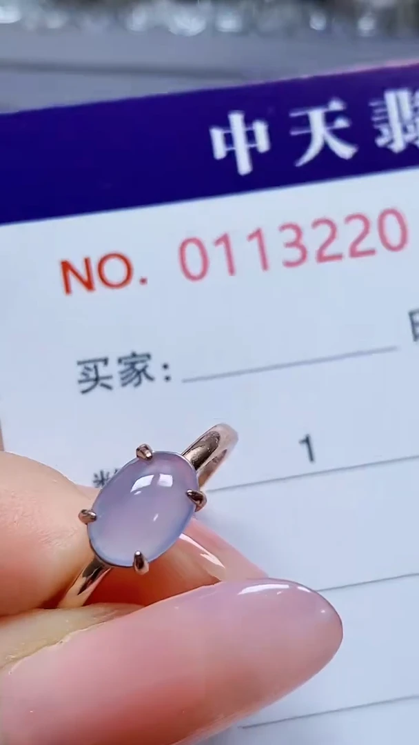 银S925镶嵌戒指翡翠卡*儿3220