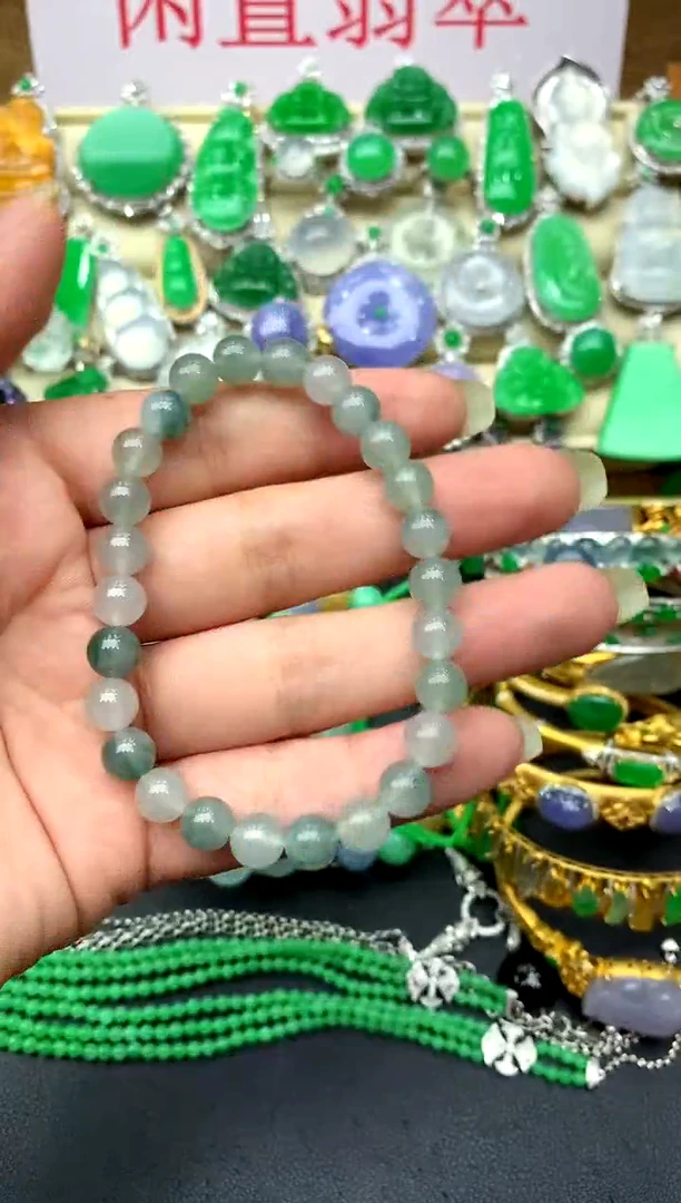 未镶嵌手串翡翠209-中国好珍宝