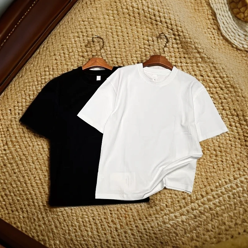 【锦衣服饰】HMT 99001韩系百搭纯色圆领短袖男士T