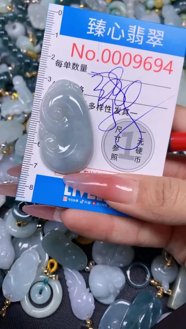 【闪购商品】翡翠颈饰未镶嵌含绳0009694