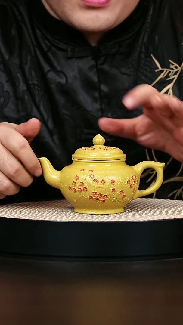 茶壶紫砂笑樱 梨皮段