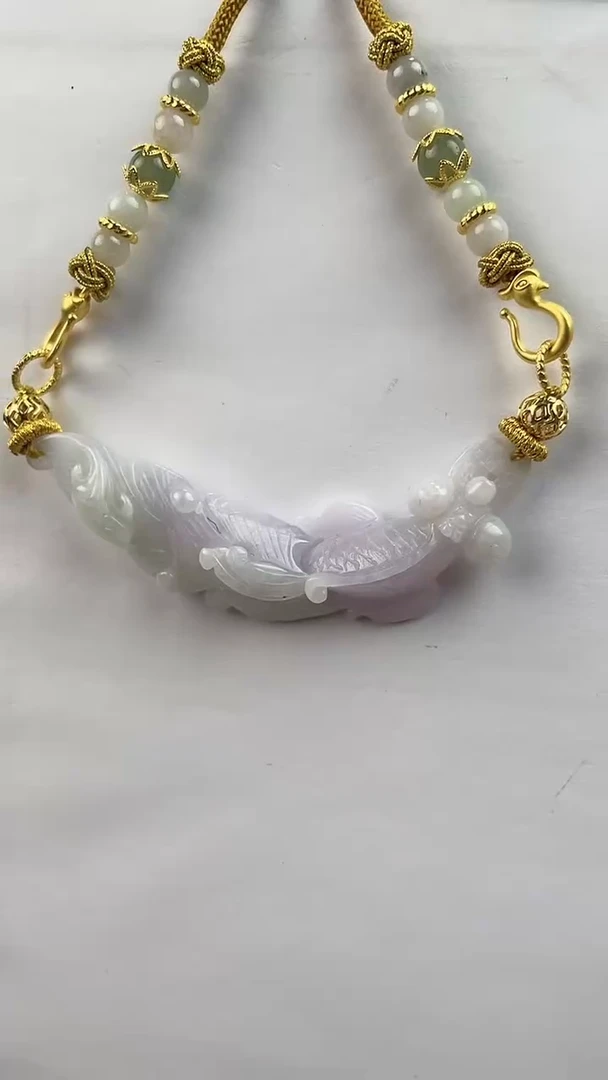 【闪购商品】翡翠颈饰未镶嵌2020(赠链)部分宝贝微瑕主播介绍为准