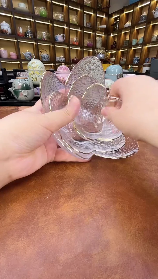透明玻璃麒麟碗...........