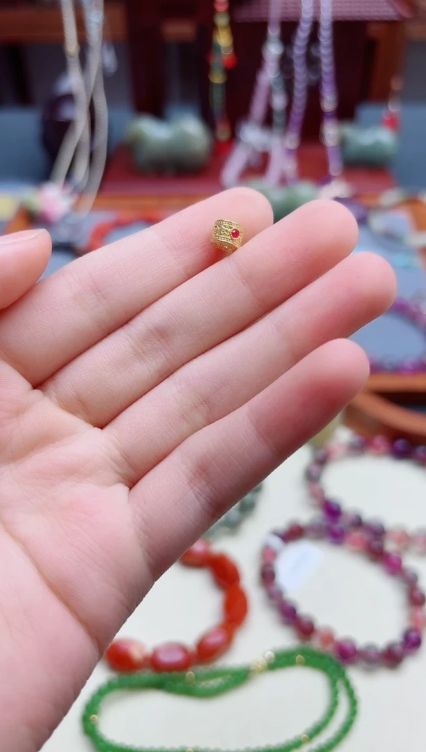 18K金颈饰18K金金隔片*1 ZX