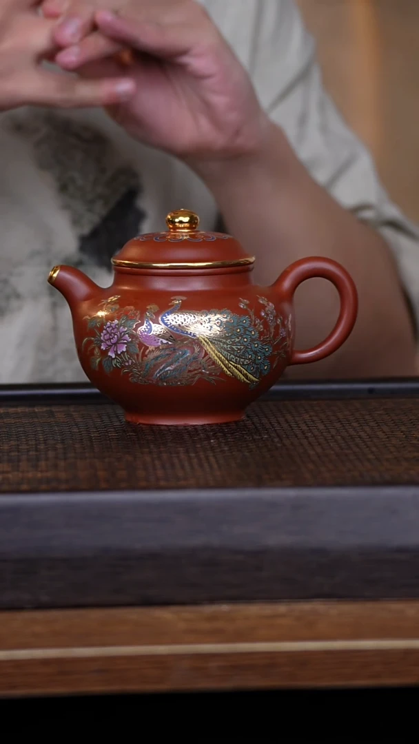 茶壶紫砂宜兴手工原矿紫砂壶001