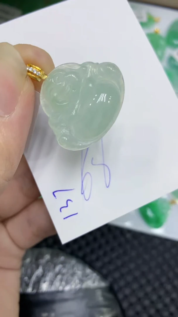 颈饰未镶嵌翡翠缅甸A货翡翠