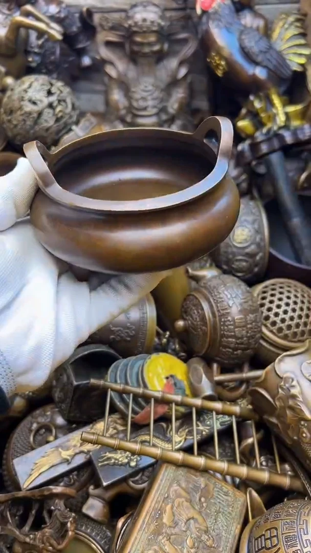 精美铜器，点击下单