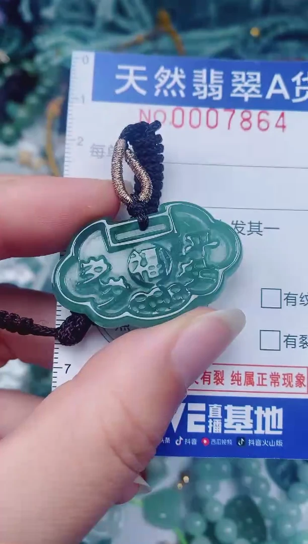颈饰未镶嵌翡翠00007864