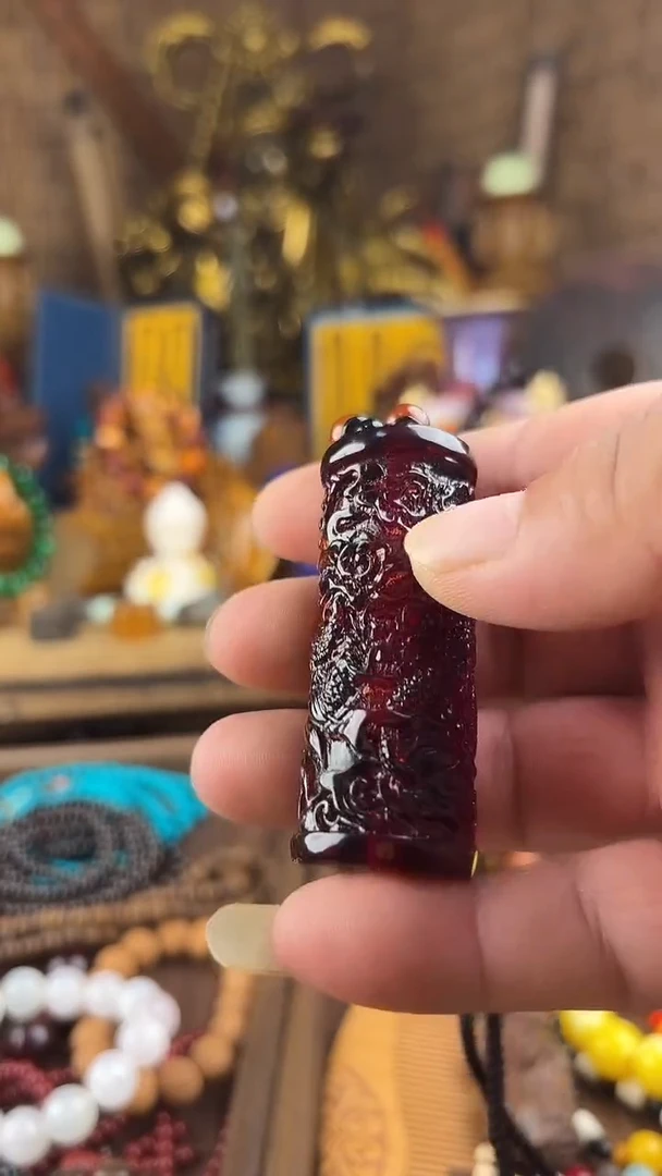 吊坠滴血莲花菩提所见即所得