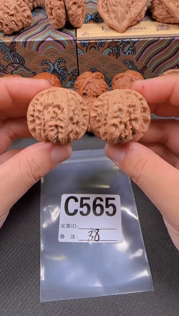吊坠文玩核桃38白狮子565