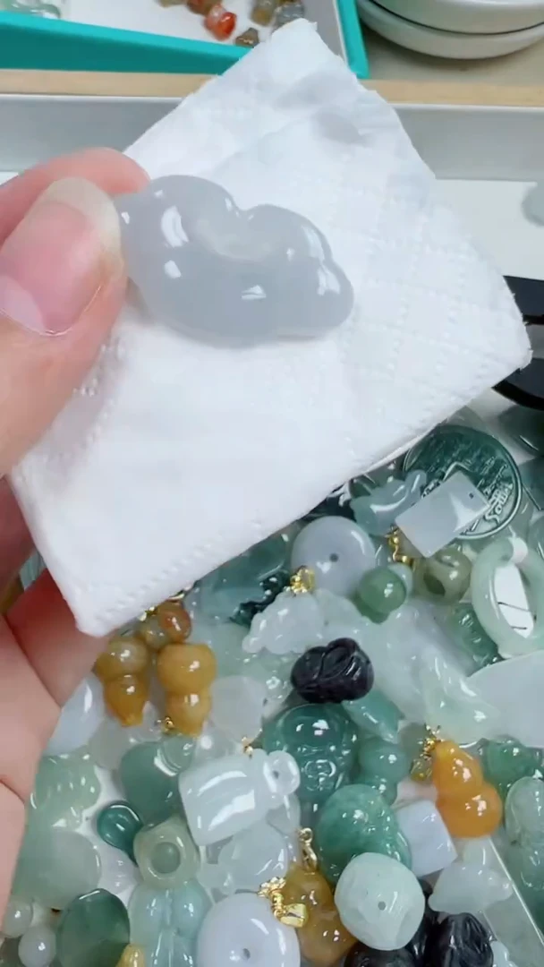 散珠翡翠276号链接，A货翡翠
