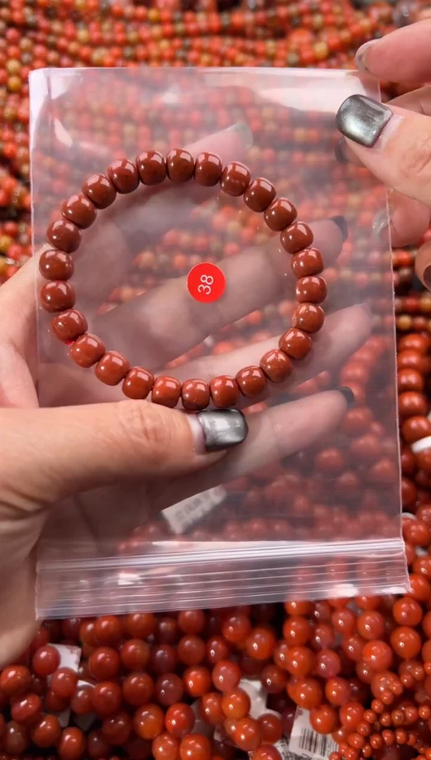 未镶嵌手串南红玛瑙6+