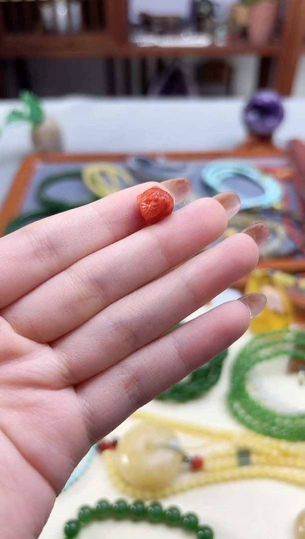 未镶嵌南红玛瑙挂件南红老虎配饰DN