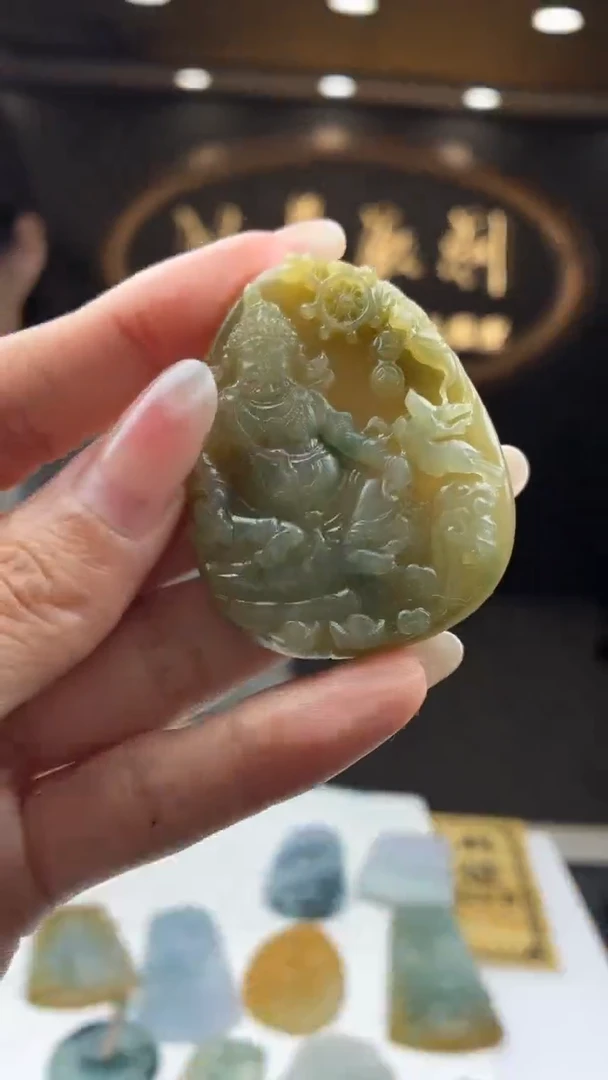 未镶嵌定制翡翠小***猫BJ0062502