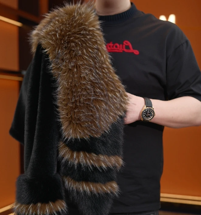 2026冬季新款女士皮草外套-D