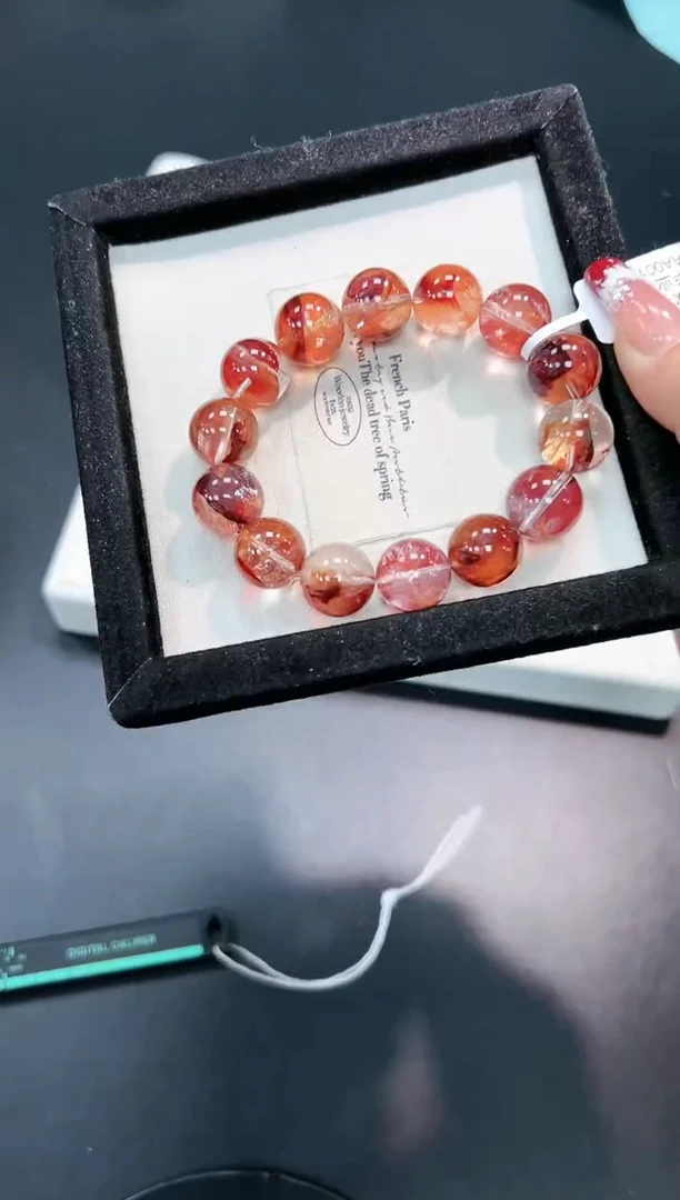 【闪购商品】水晶手串未镶嵌82b多样性发其一/1条14mm默认微瑕