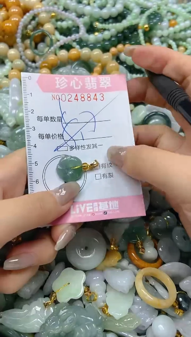 翡翠未镶嵌颈饰闪购0248843多样性发其一