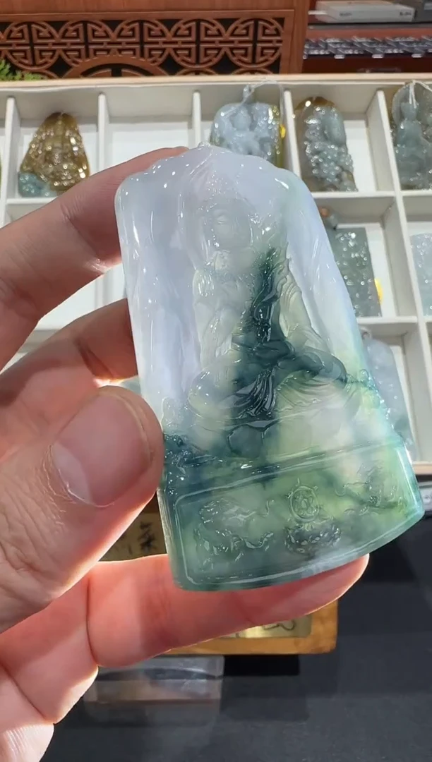 未镶嵌挂件翡翠A货翡翠多样性孤品