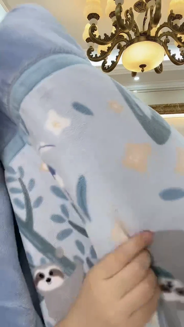 水貂毛150*200树懒被子