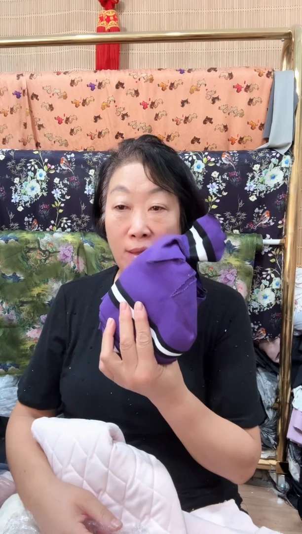 罗纹紫色两长两短