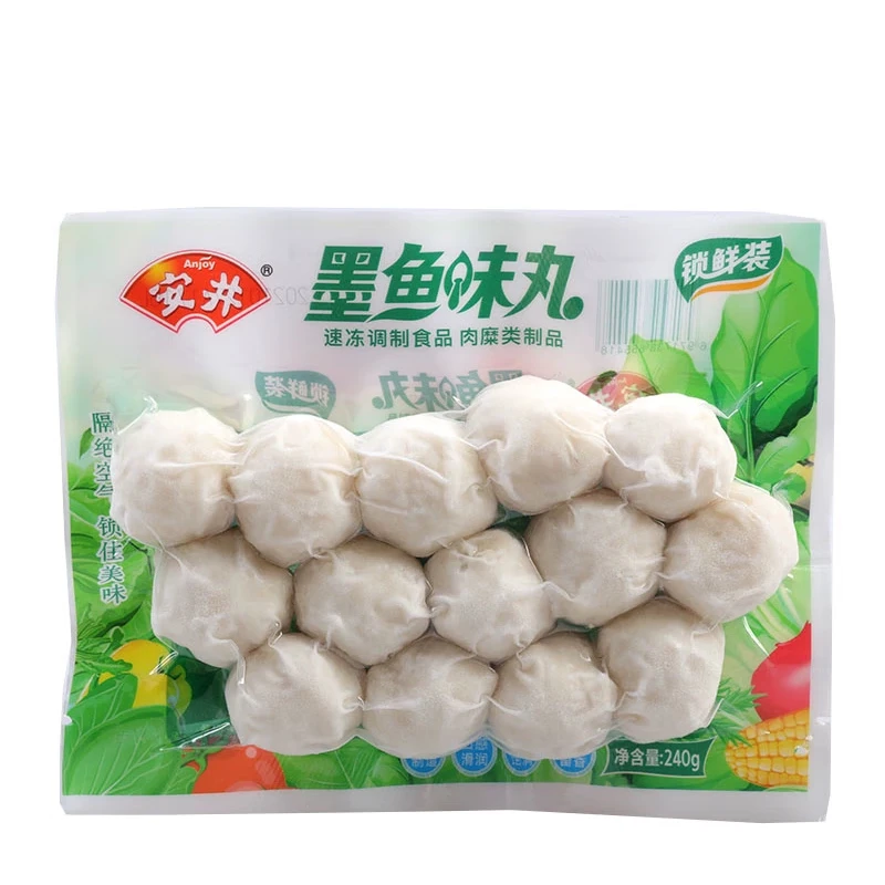 安井锁鲜装仿墨鱼丸240g