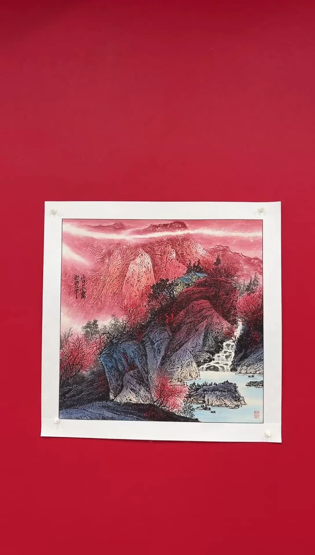 国画国画经典手绘4平尺