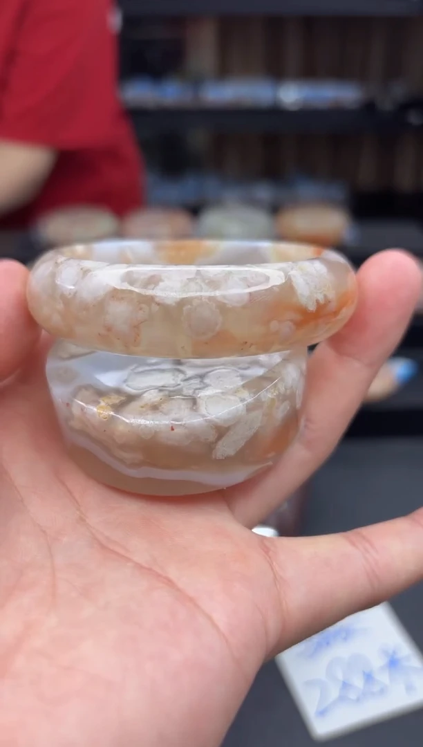 石英质玉手镯未镶嵌293(60圈赠送镯心)