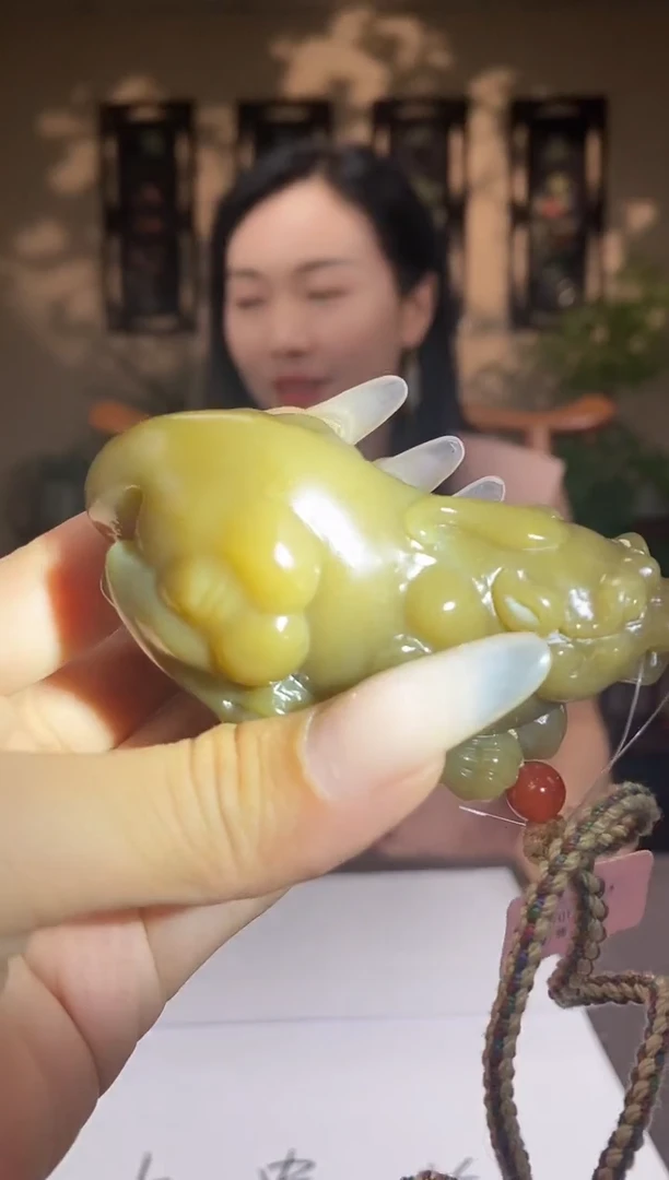 和田玉未镶嵌颈饰A346