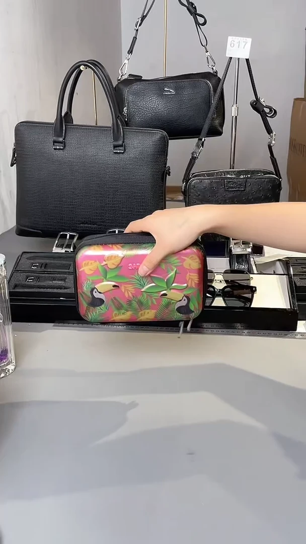 牛皮（革）韩爵绅士包包皮具634