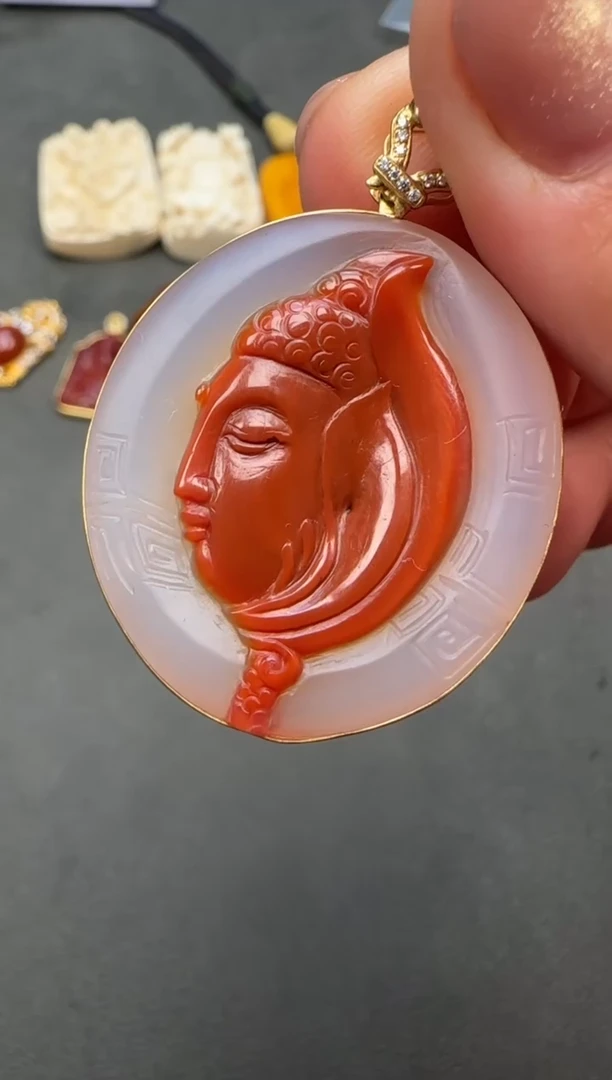 吊坠(不含链)未镶嵌南红玛瑙南红吊坠