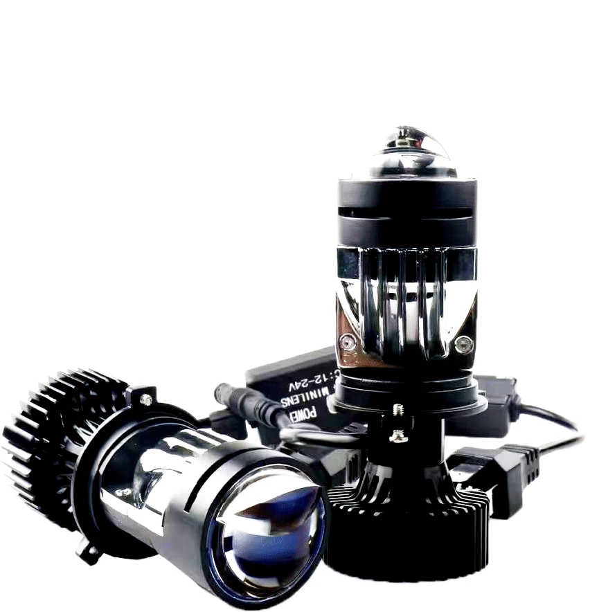 小透镜H4激光LED大灯一体灯远近一体h4LED.