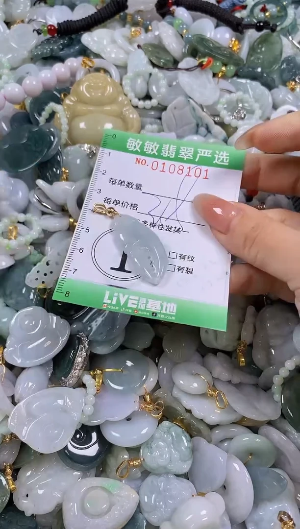 【闪购商品】翡翠颈饰未镶嵌闪购0108101