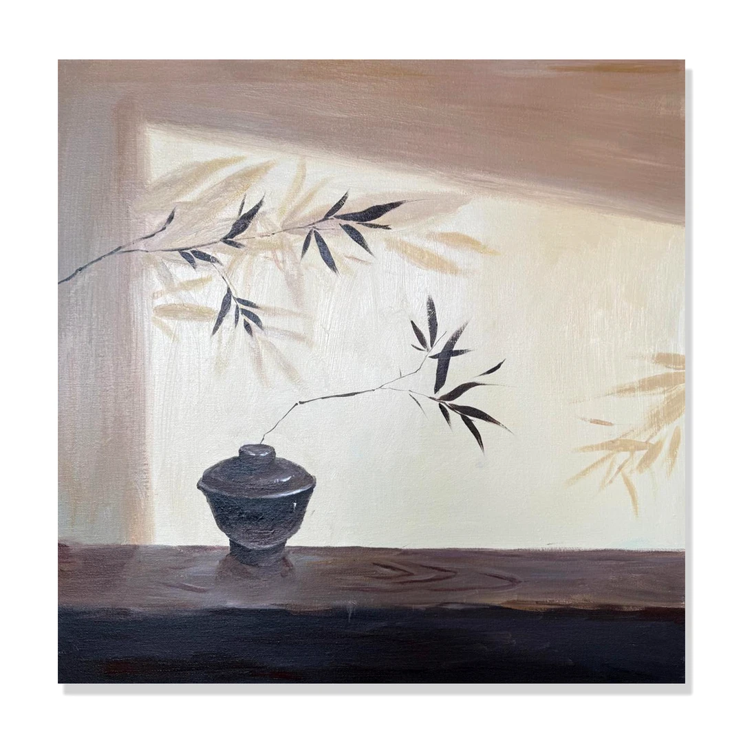 【竹韵】“60*60” No.252 -丙烯装饰画