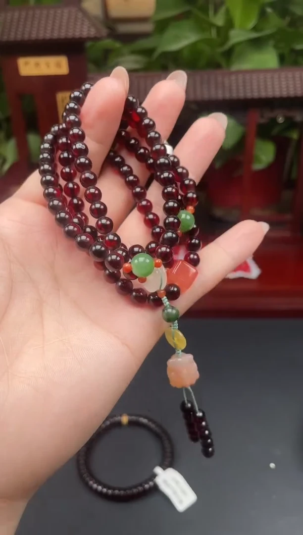 血珀颈饰未镶嵌项链多样性发其一TA33