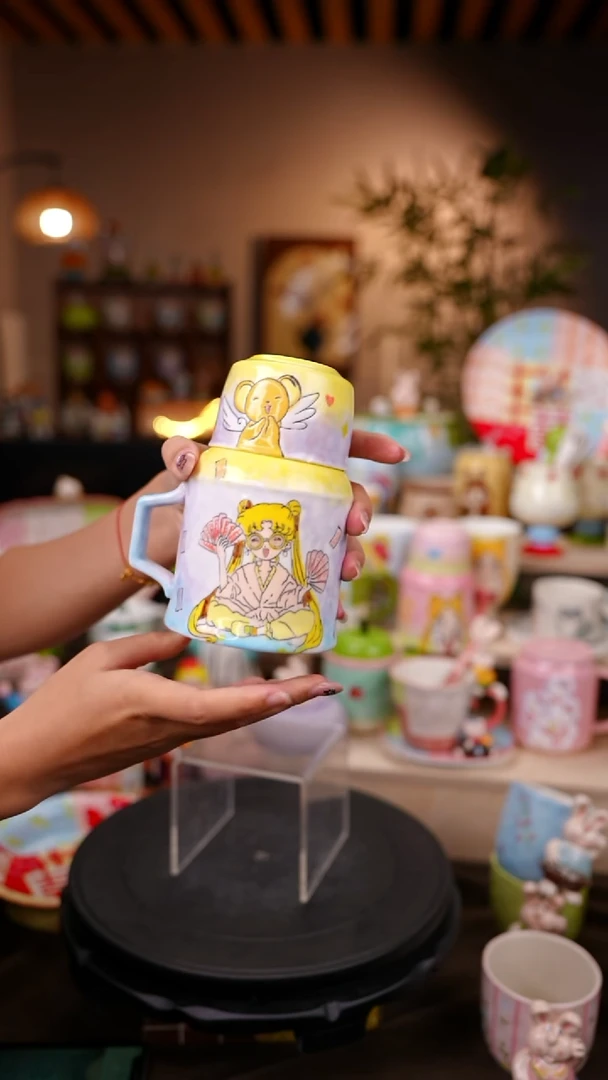 瓷初屿手绘陶瓷餐具