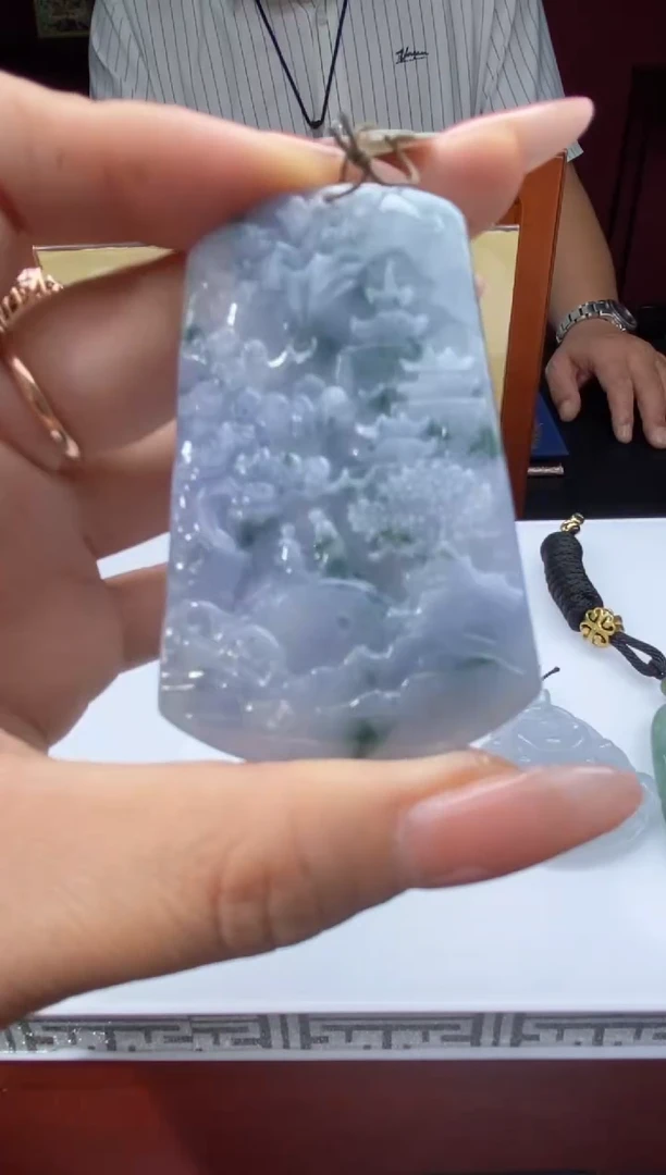 颈饰未镶嵌翡翠34905