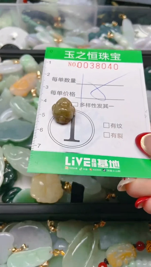 【闪购商品】翡翠颈饰未镶嵌闪购0038040