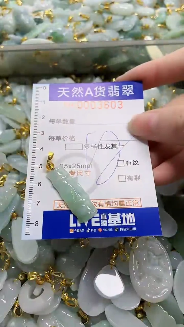 颈饰未镶嵌翡翠天然A货翡翠